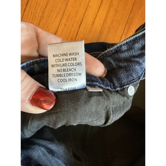 Pistola Lennon High Rise Crop Boot Cut Dark Wash Jeans Women's Size 27 - Picture 4 of 6